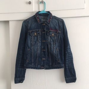 Custom Embroidery Gap denim Jacket